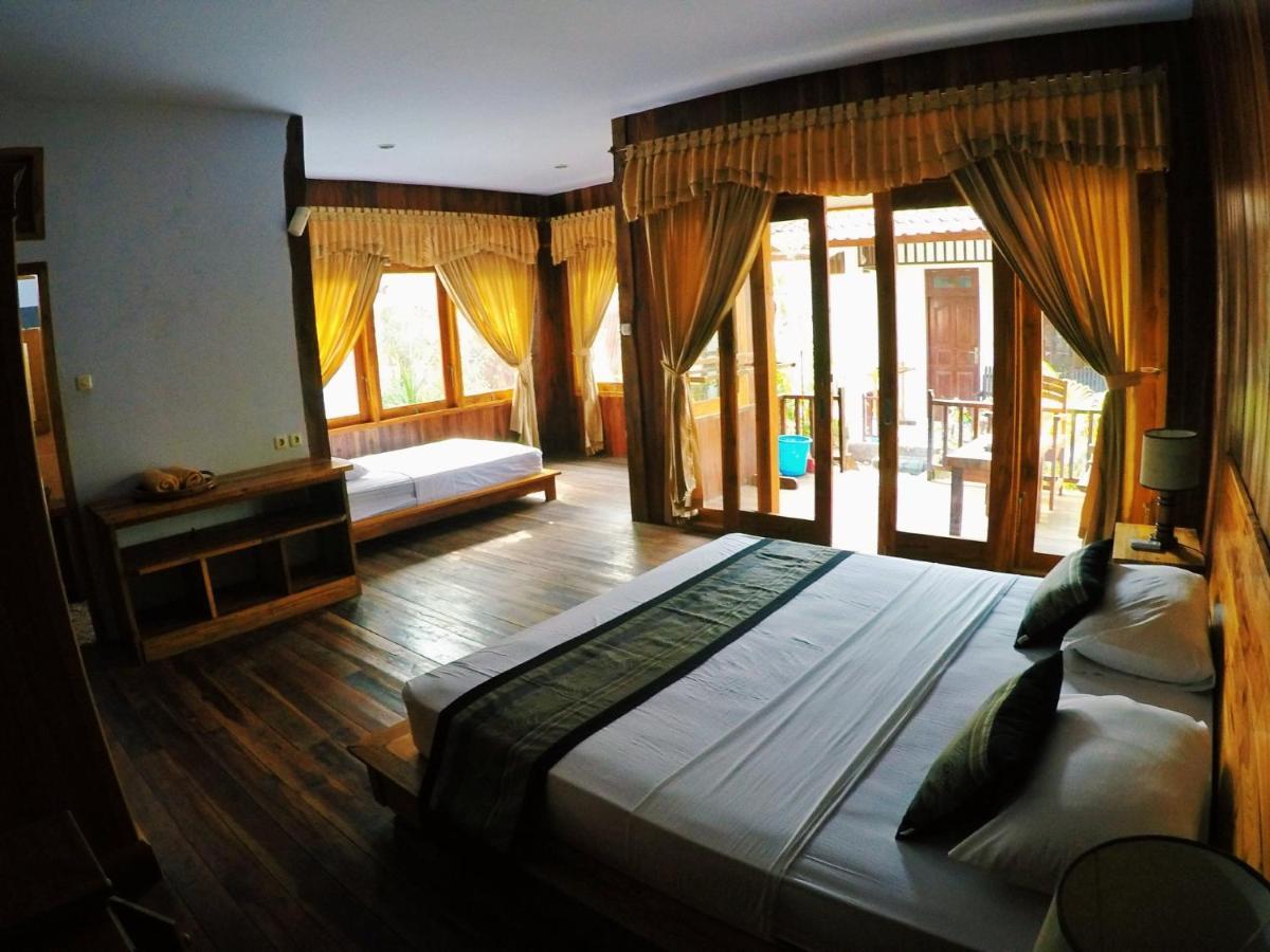 Gili Smile Bungalow غيلي تراوانغان المظهر الخارجي الصورة